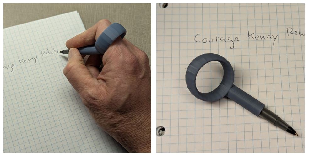 Ergonomic Ring Pen