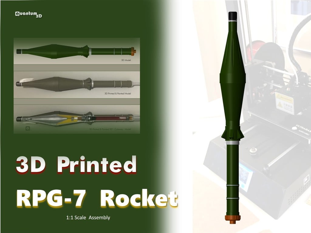 RPG-7 Rocket Assembly