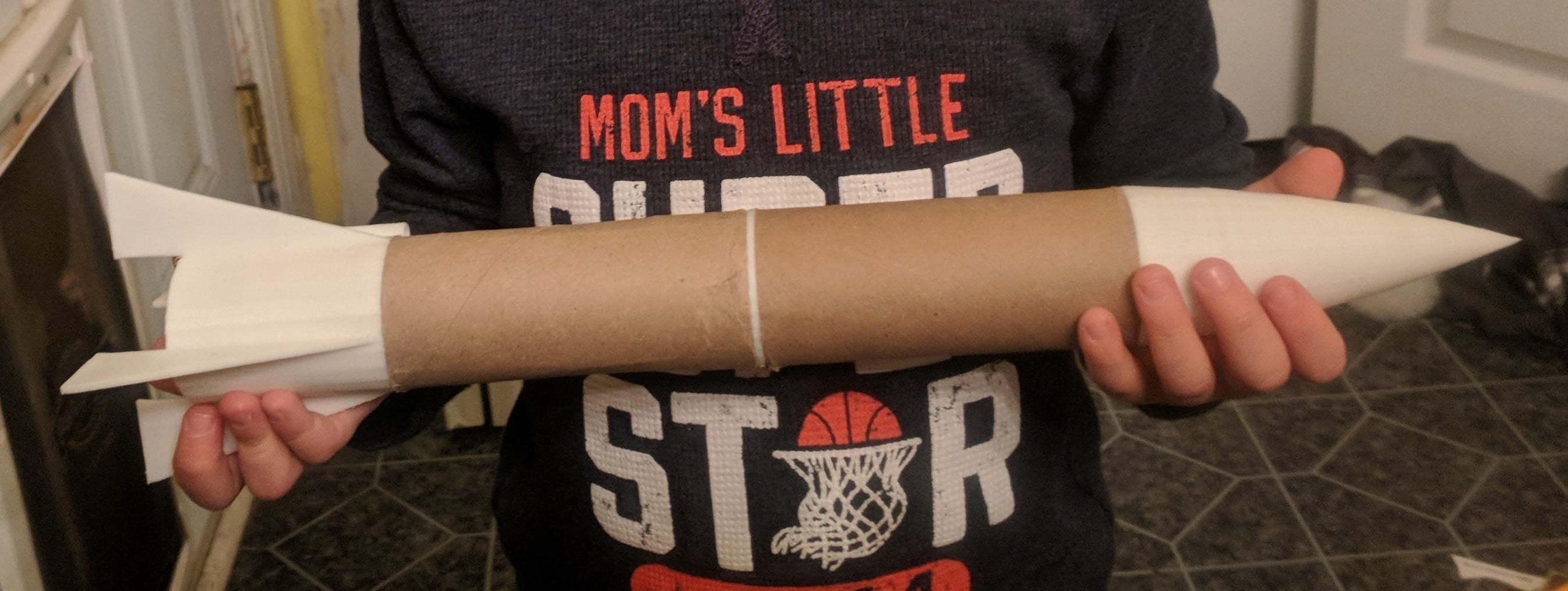 Toilet-Paper Tube Model Rocket