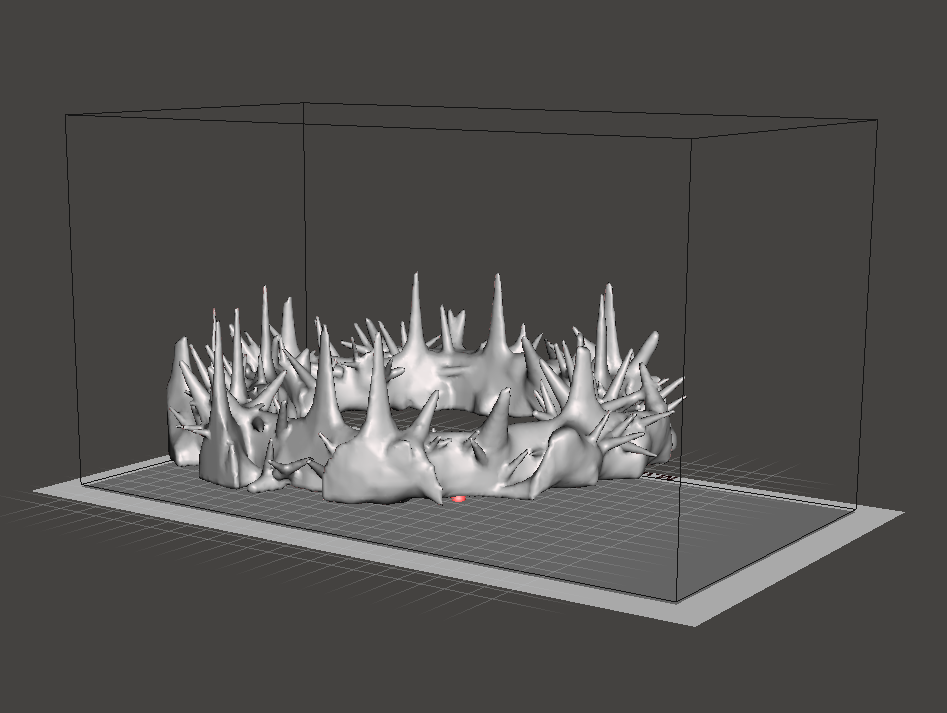 Crown of thorns - now with more thorns!