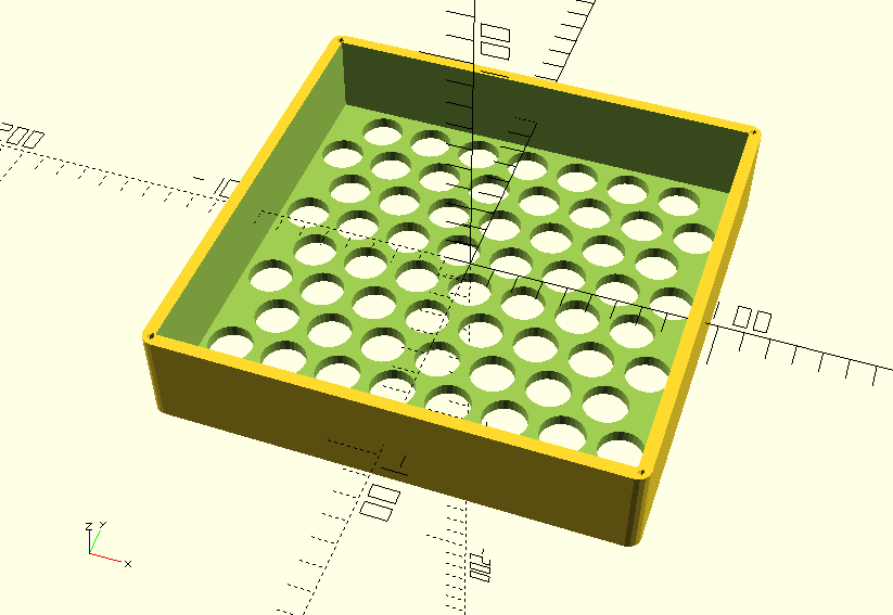 Lego sieve for sorting small pieces
