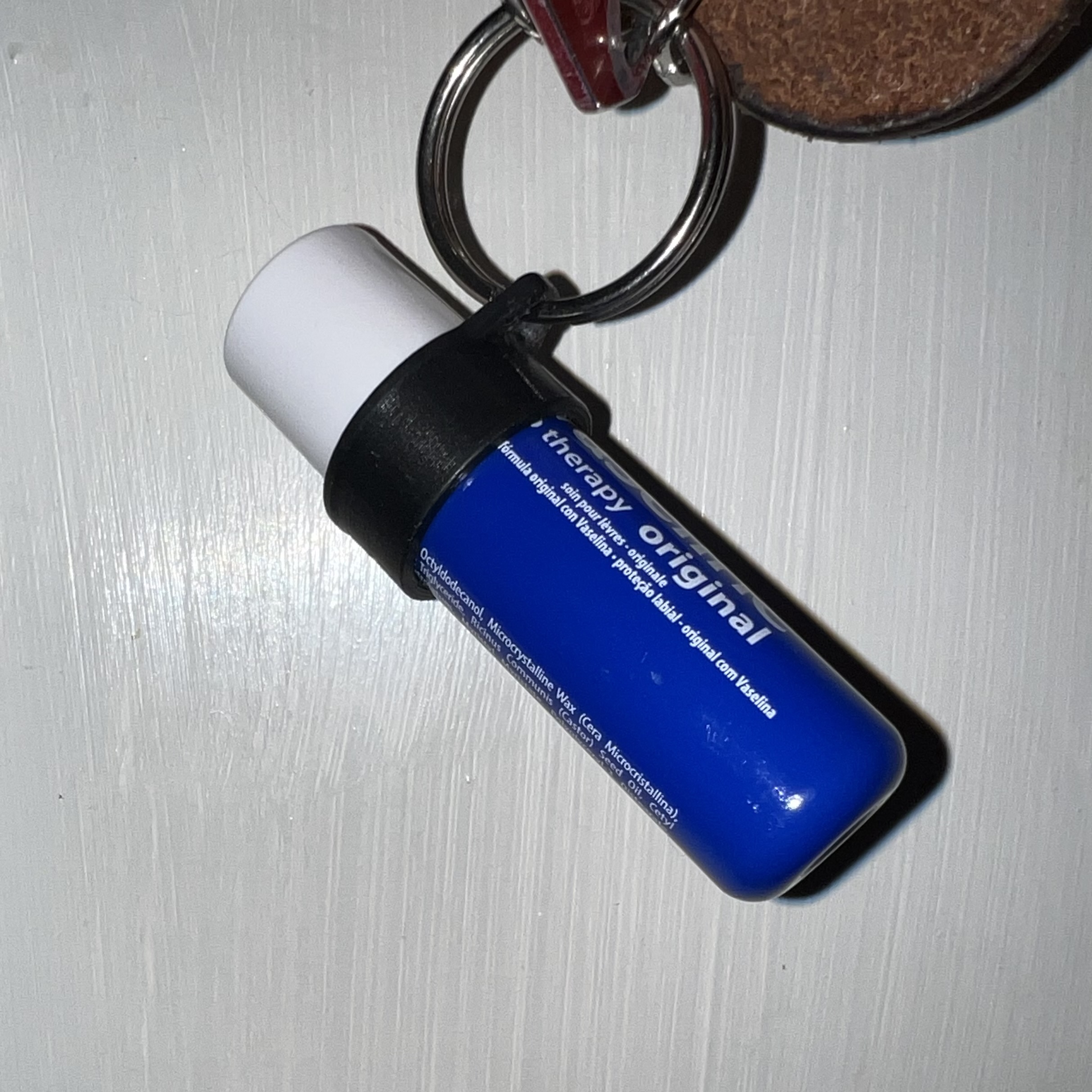 Lip Balm Keychain Holder