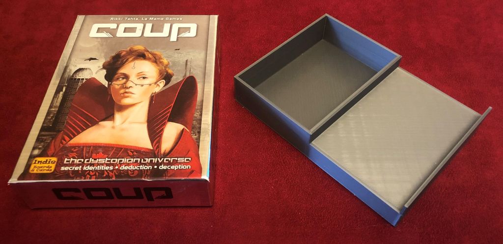 Coup Game Box Insert
