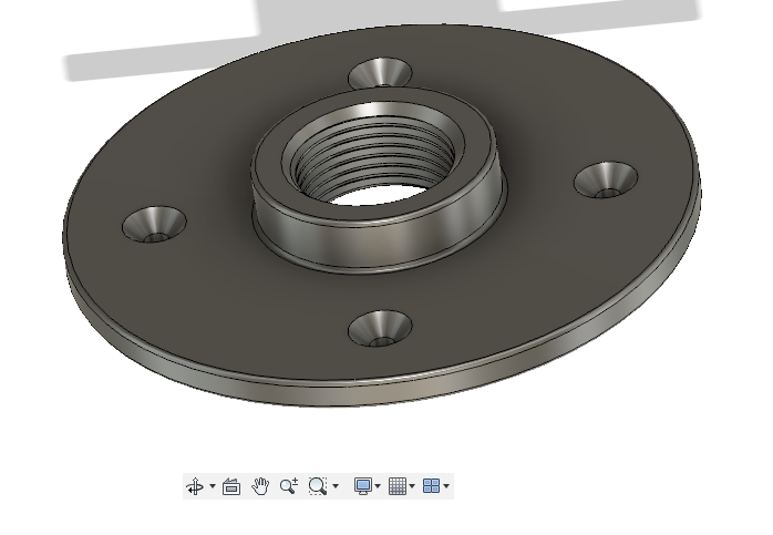 3/4 inch pipe flange