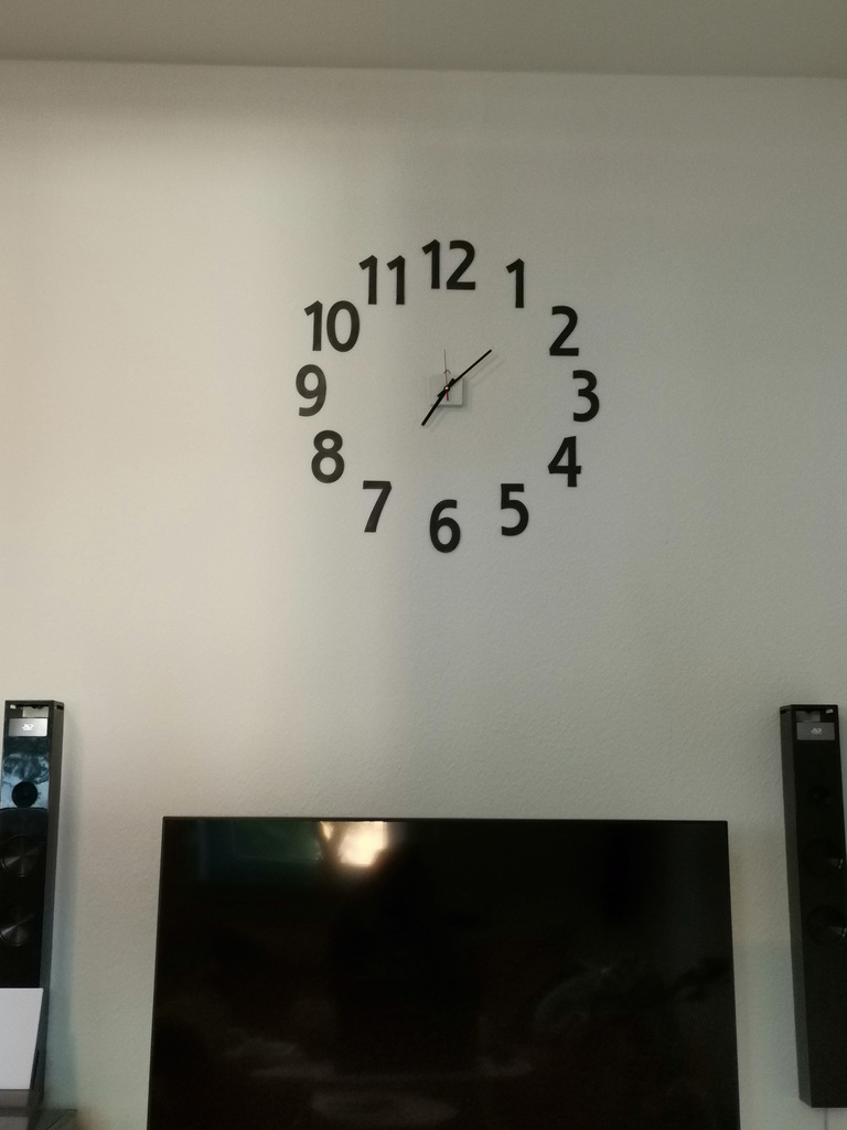 Minimalistische Uhr / minimalistic clock