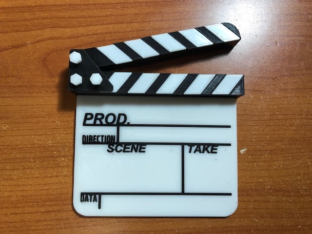 mini clapperboard(slate)