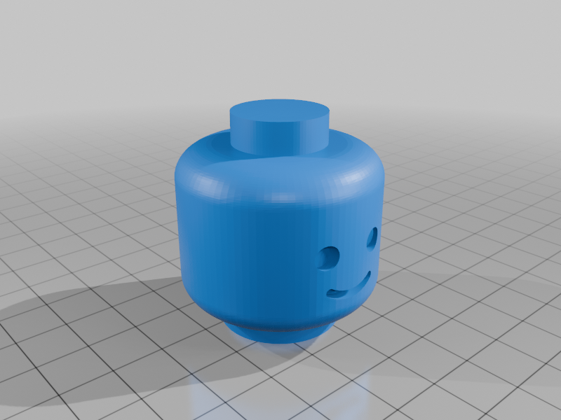Smiling Face for Giant Minifig