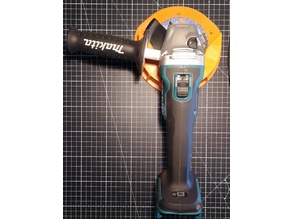 wall mount Makita DGA506 angle grinder Flex 3D model
