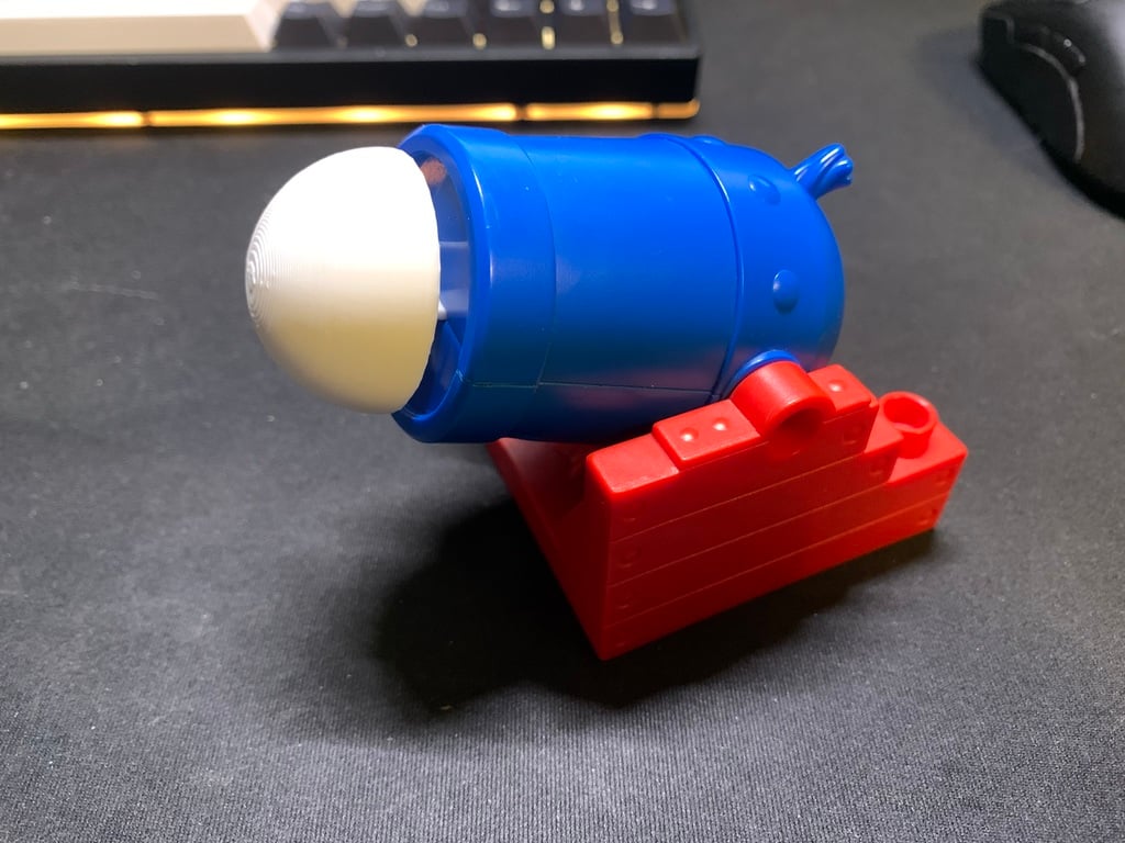 Lego duplo cannonball/projectile