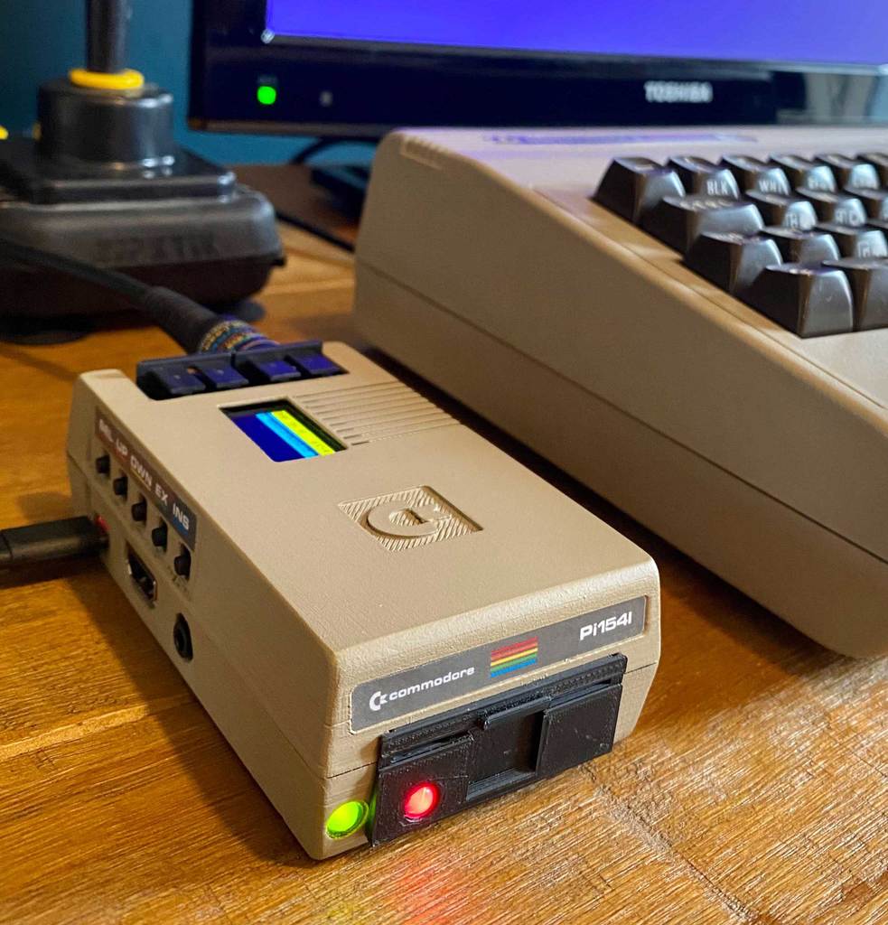 Commodore 64 Pi 1541 Case