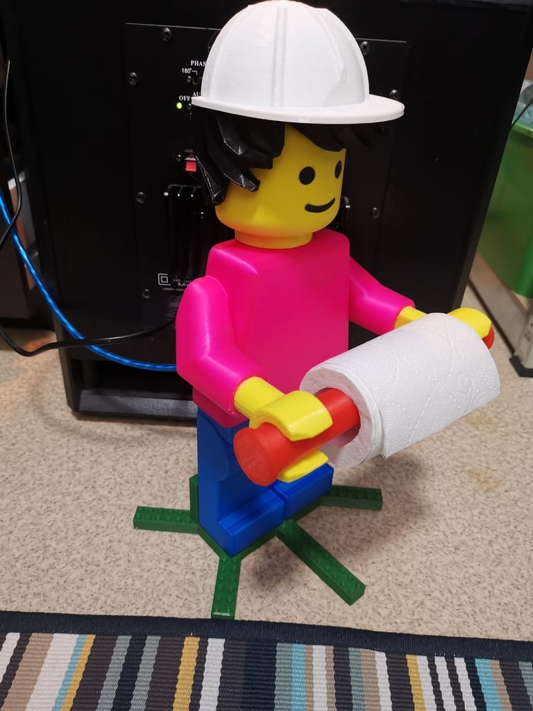 Stand for Lego TP holder