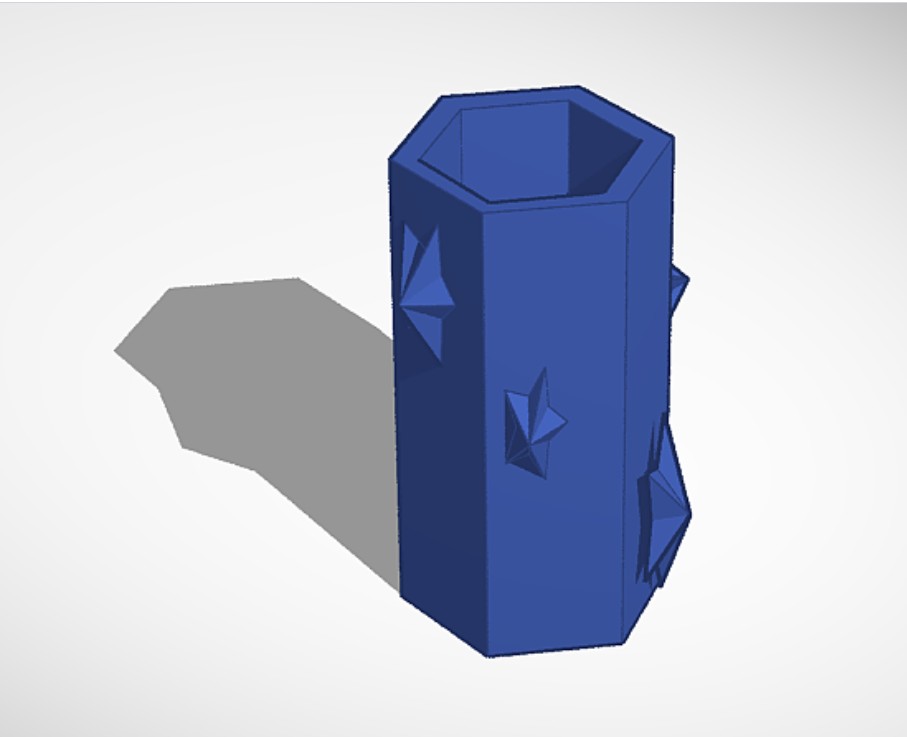 starry sky vase
