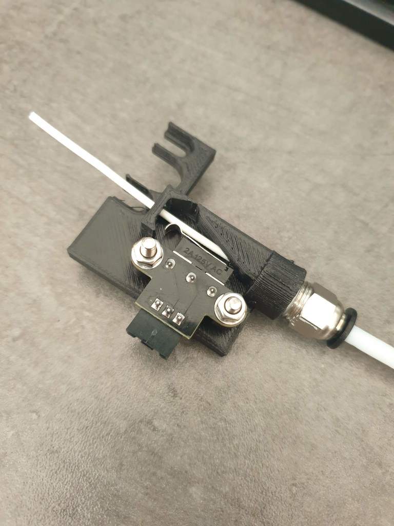 Filament runout sensor for Ender 3