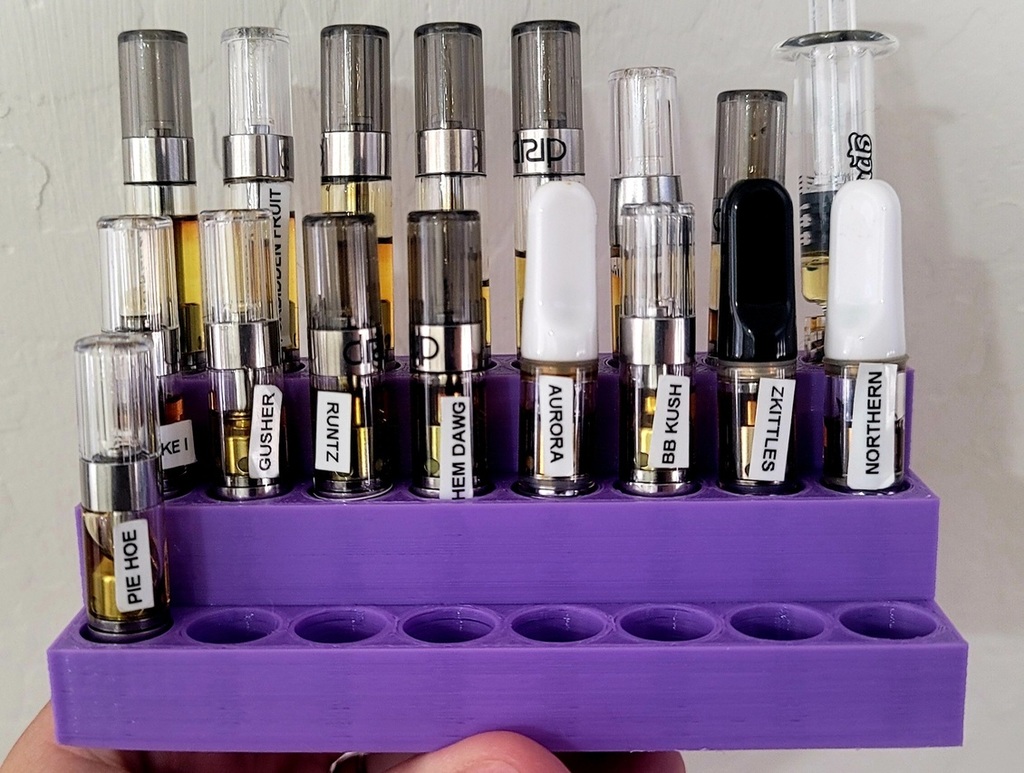 Cannabis Oil Concentrate Stand - Stacked