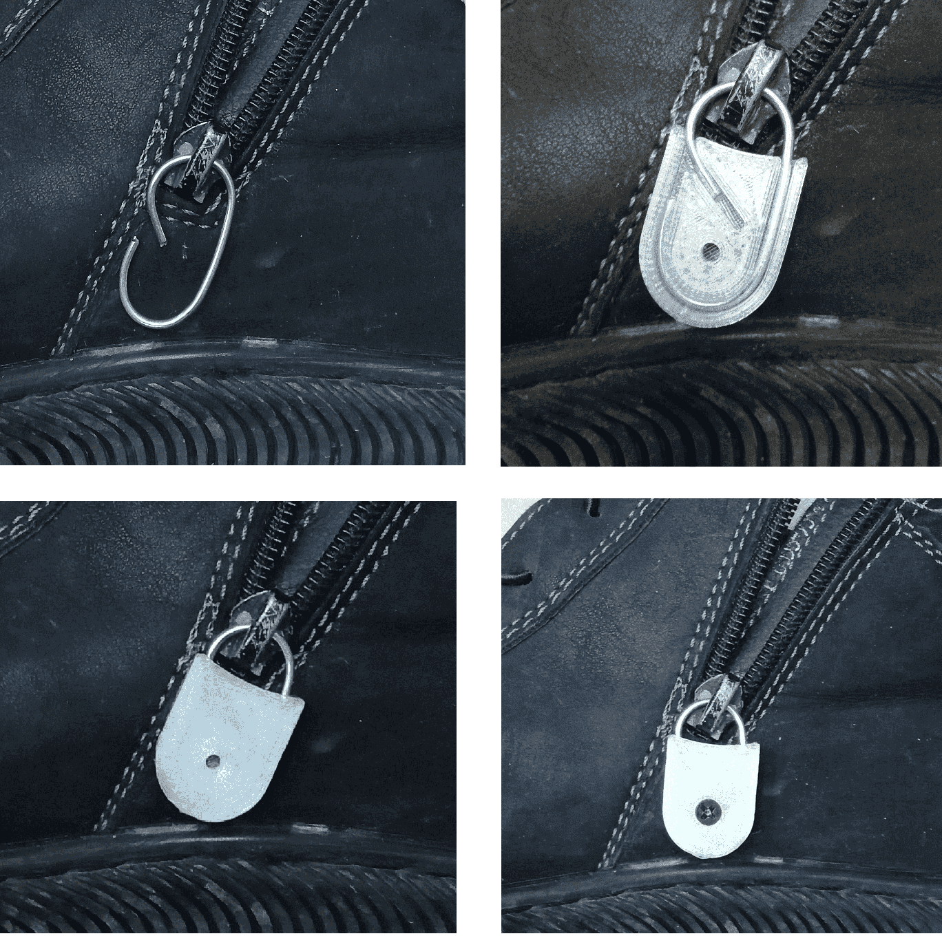 Zipper slider tongue