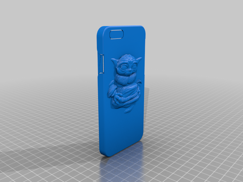 Baby Yoda In Carbonite iPhone 6 Case