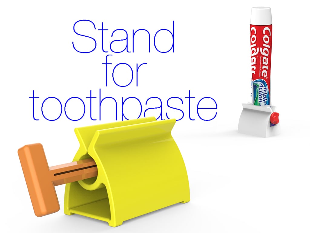 Stand for toothpaste V2