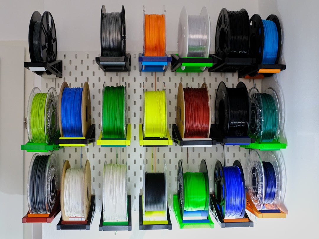 CheeseRoller - Ikea Skadis Spool Roller