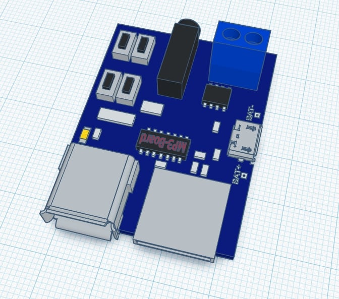 MP3-Format Decoder Board