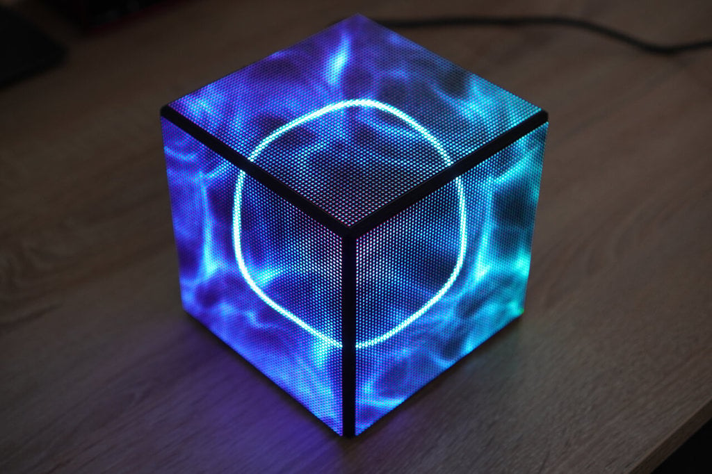 LED Cube CPU monitor