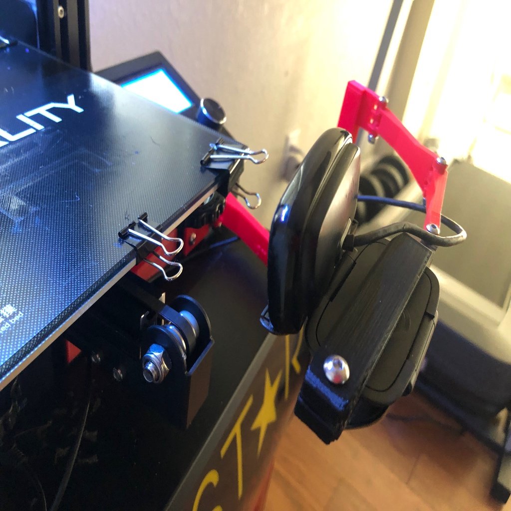 Ender 3 Webcam Mount - Adjustable, for Logitech Cameras and More - Ender 3 Pro Compatible