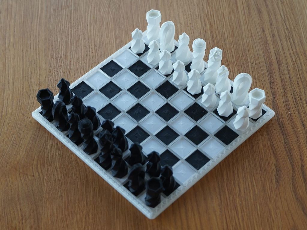 Checkers / chess bord
