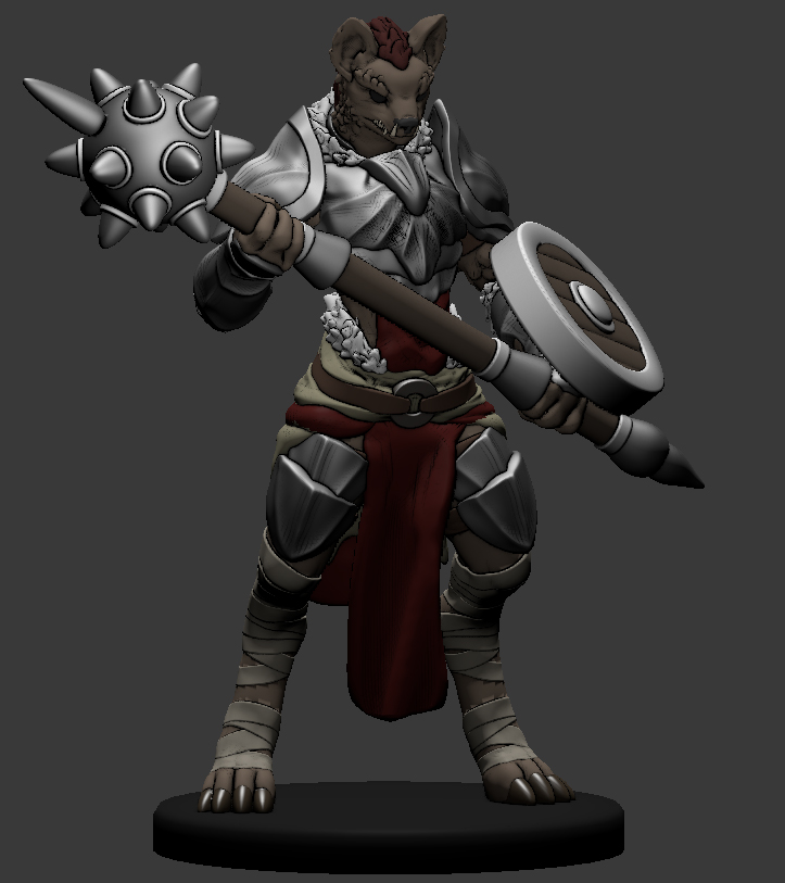 Image of Gnoll Pack Leader Miniature