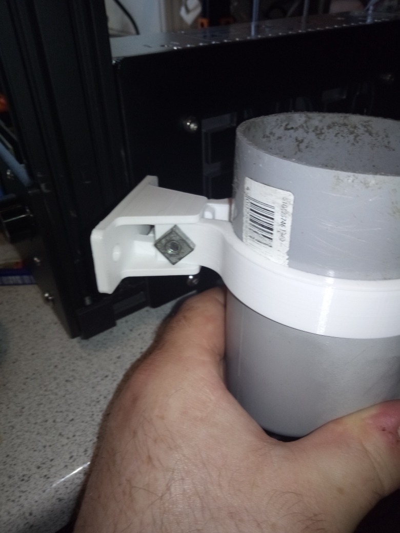 Downspout clamp and bracket