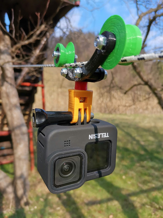 Zipline GoPro (Cablecam)