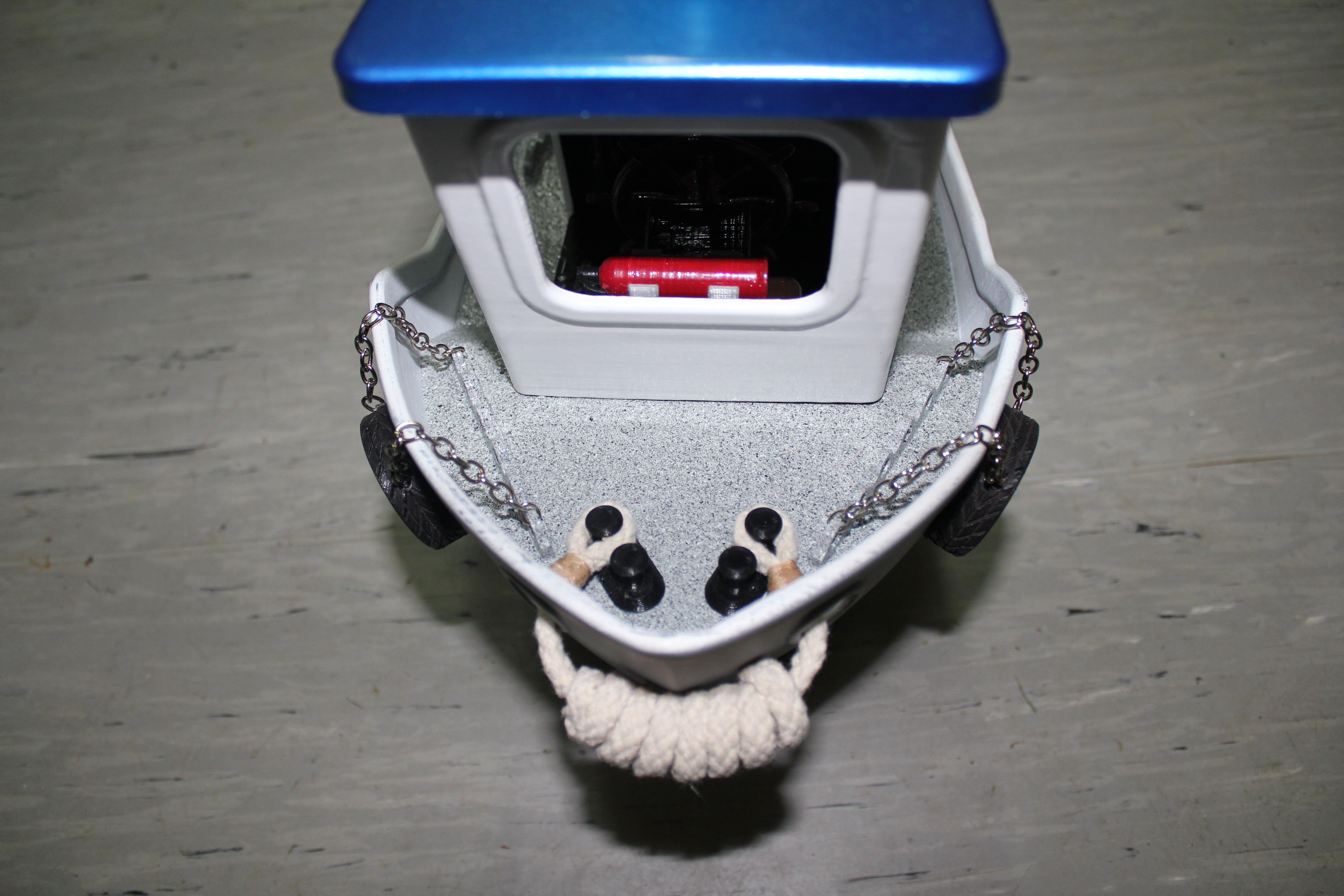Rc Benchy tie down points