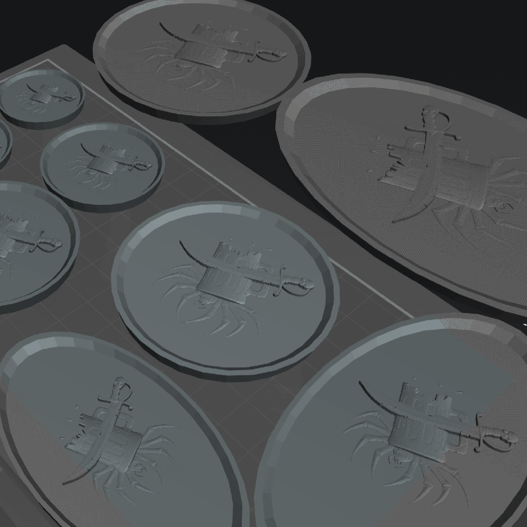 Wargame Bases All Sizes - The Eightpints