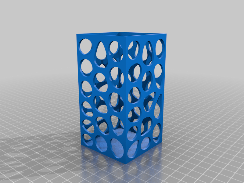 voronoi pen holder