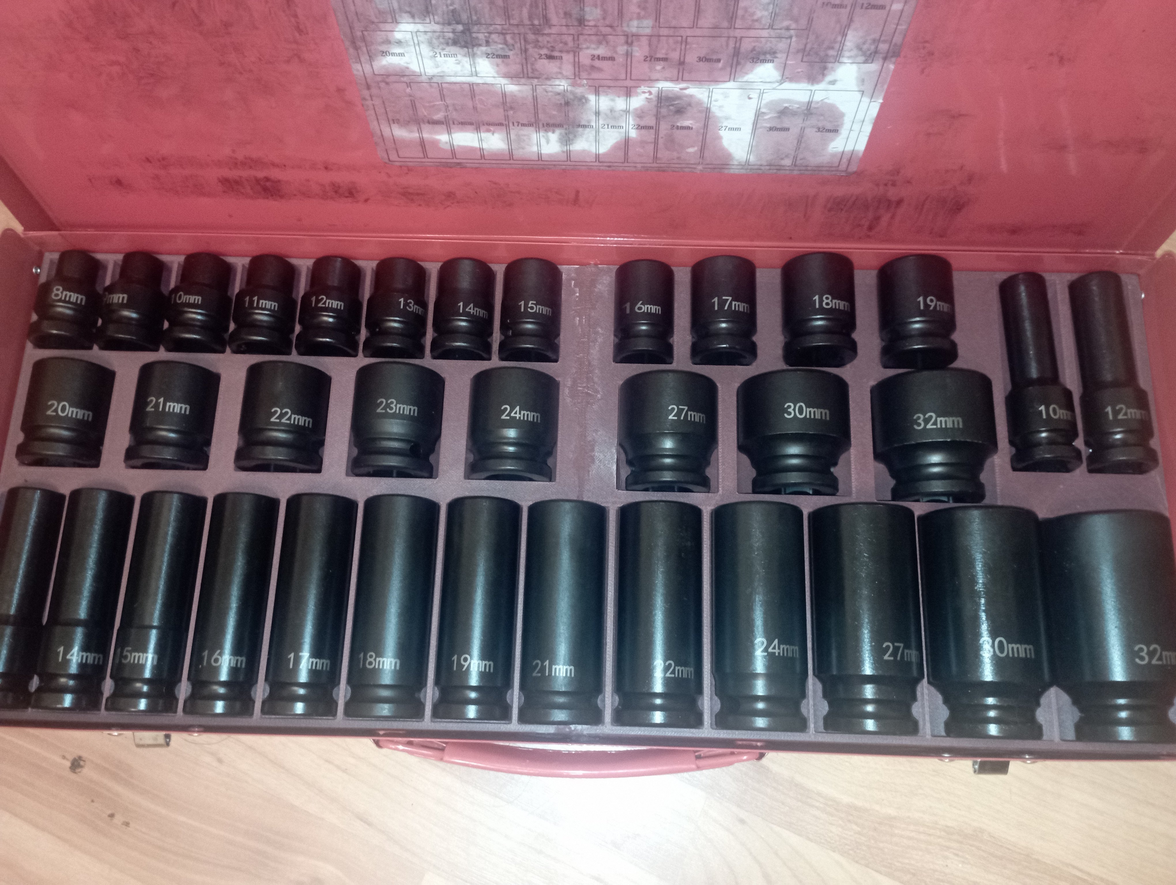 Impact Socket Organiser Tab