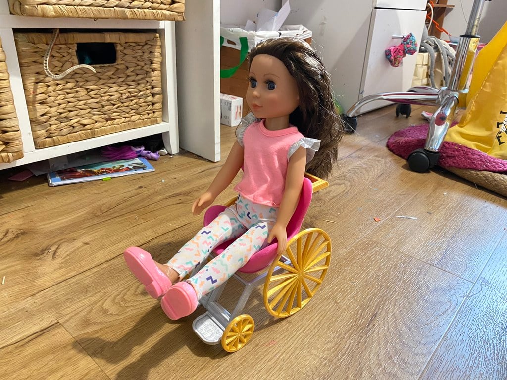 Barbie / Glitter Girl / Small Doll Wheelchair