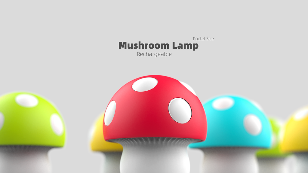 Mushroom Lamp - Pocket Size