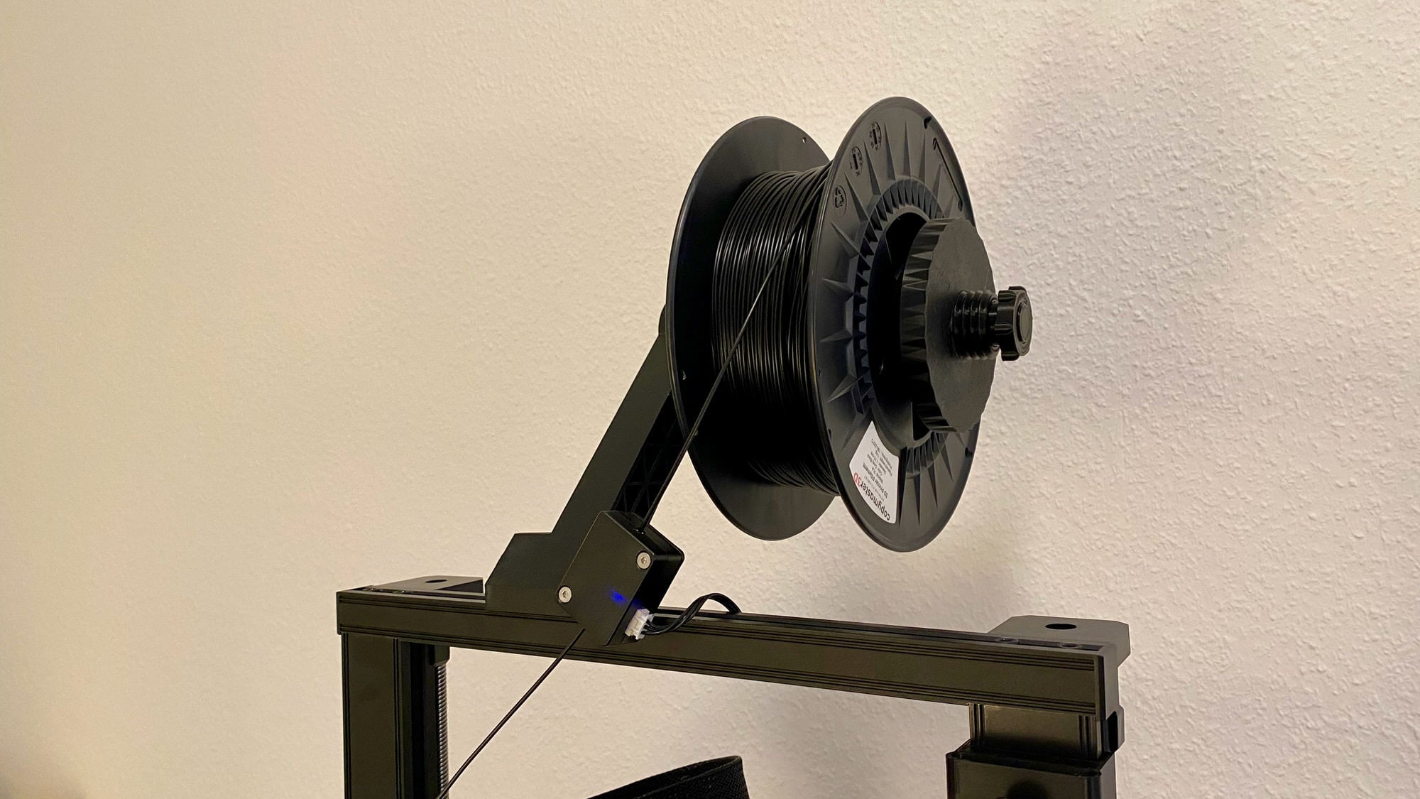 Improved Adjustable Filament Spool Roller for Ender 3 S1