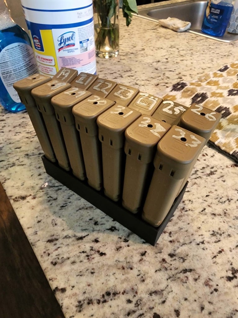 9mm glock mag storage box