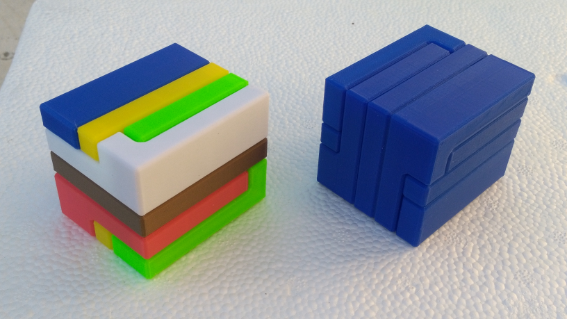 BLOCK BURR PUZZLE