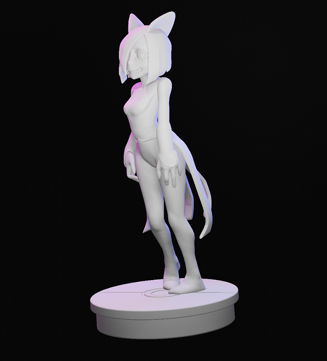 Kirlia Stylized Fanart Figure
