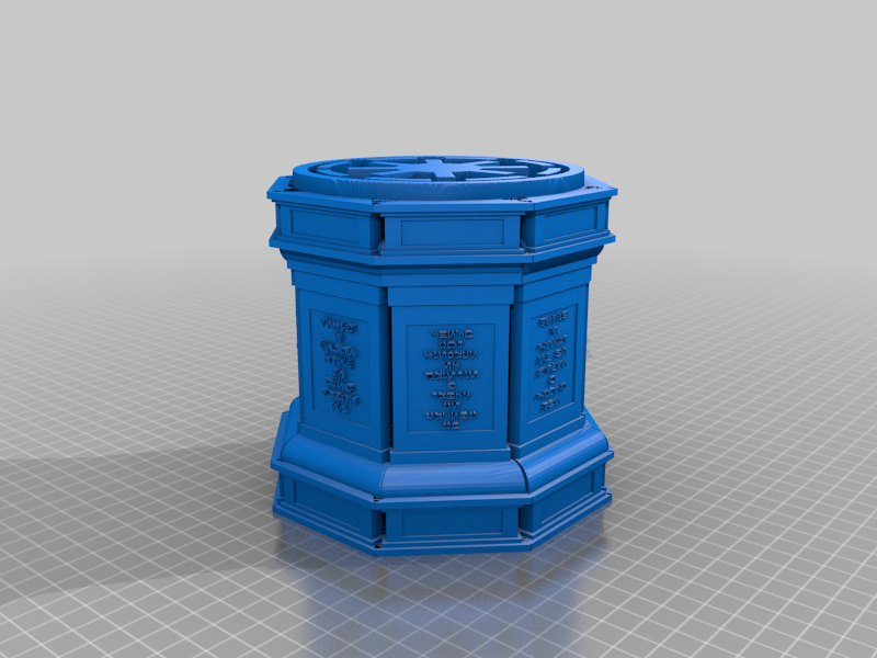 Galactic Plinth for Star Wars Statue