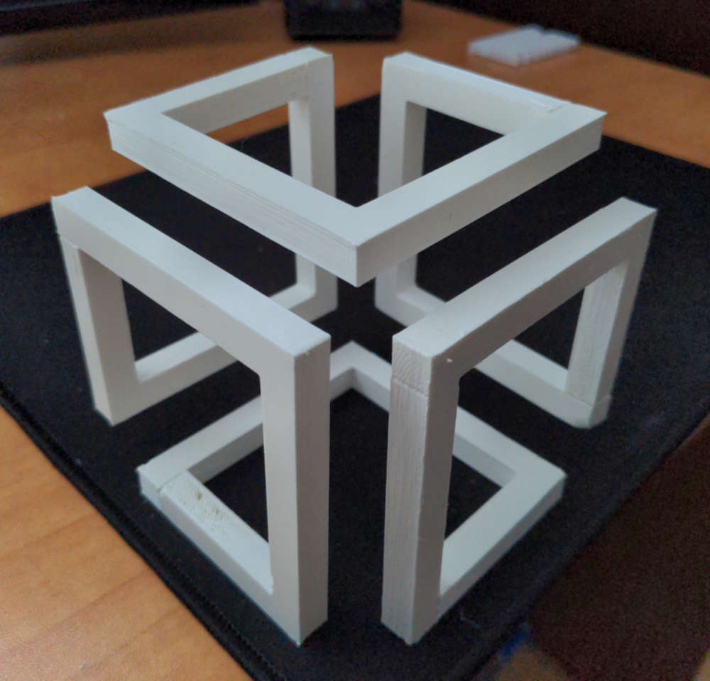 Impossible Cube - Square Plugs