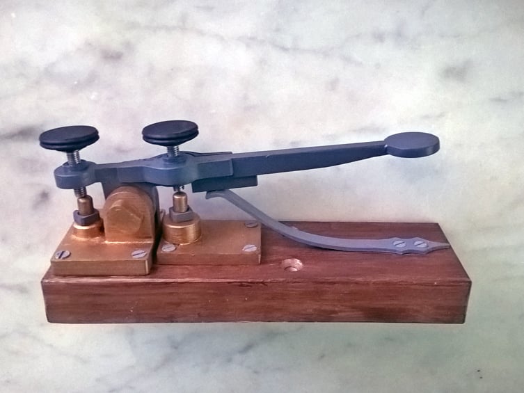 Morse-Vail Telegraph Key