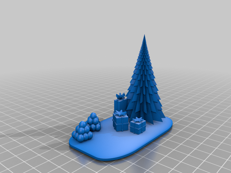 Christmas Miniature Base