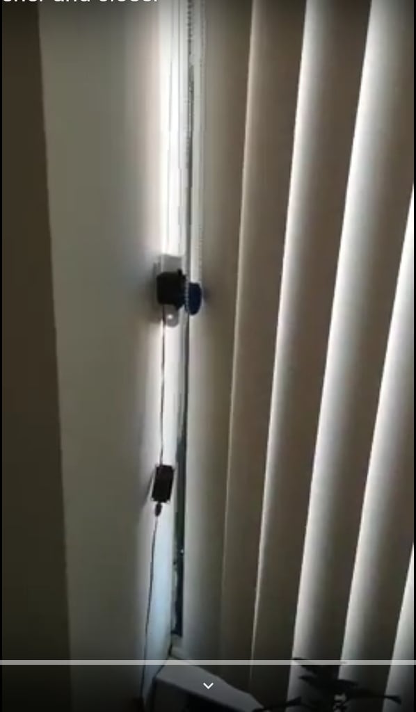 Alexa controlled automatic curtain opener and closer