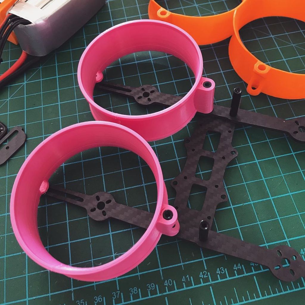 Stronger Ducts for Donut" 3 Inch 140mm H-type Frame Kit