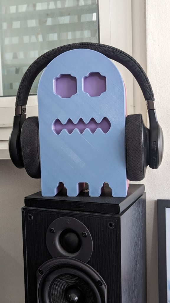 Pacman Ghost Headphone Stand / Decoration