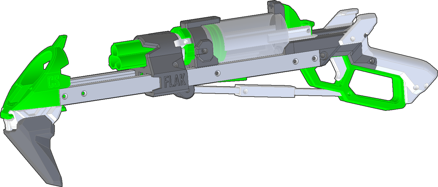 FLAK - Multi-Ammo Fancy Lever Action Blaster