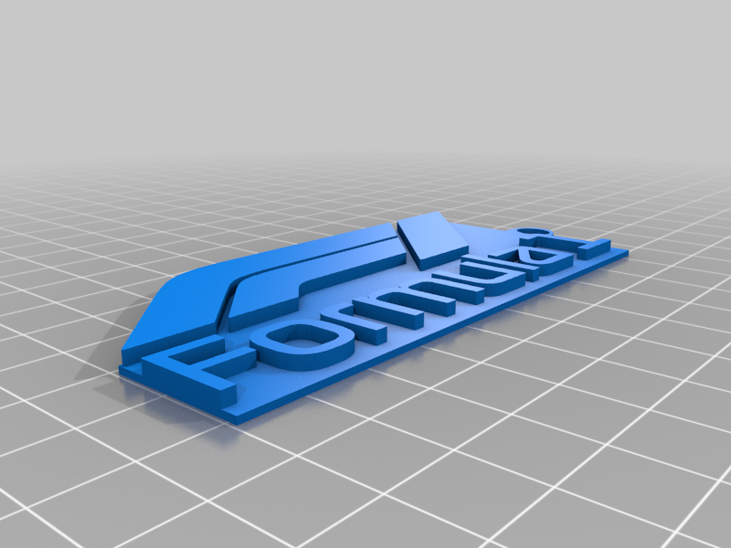 F1 keychain
