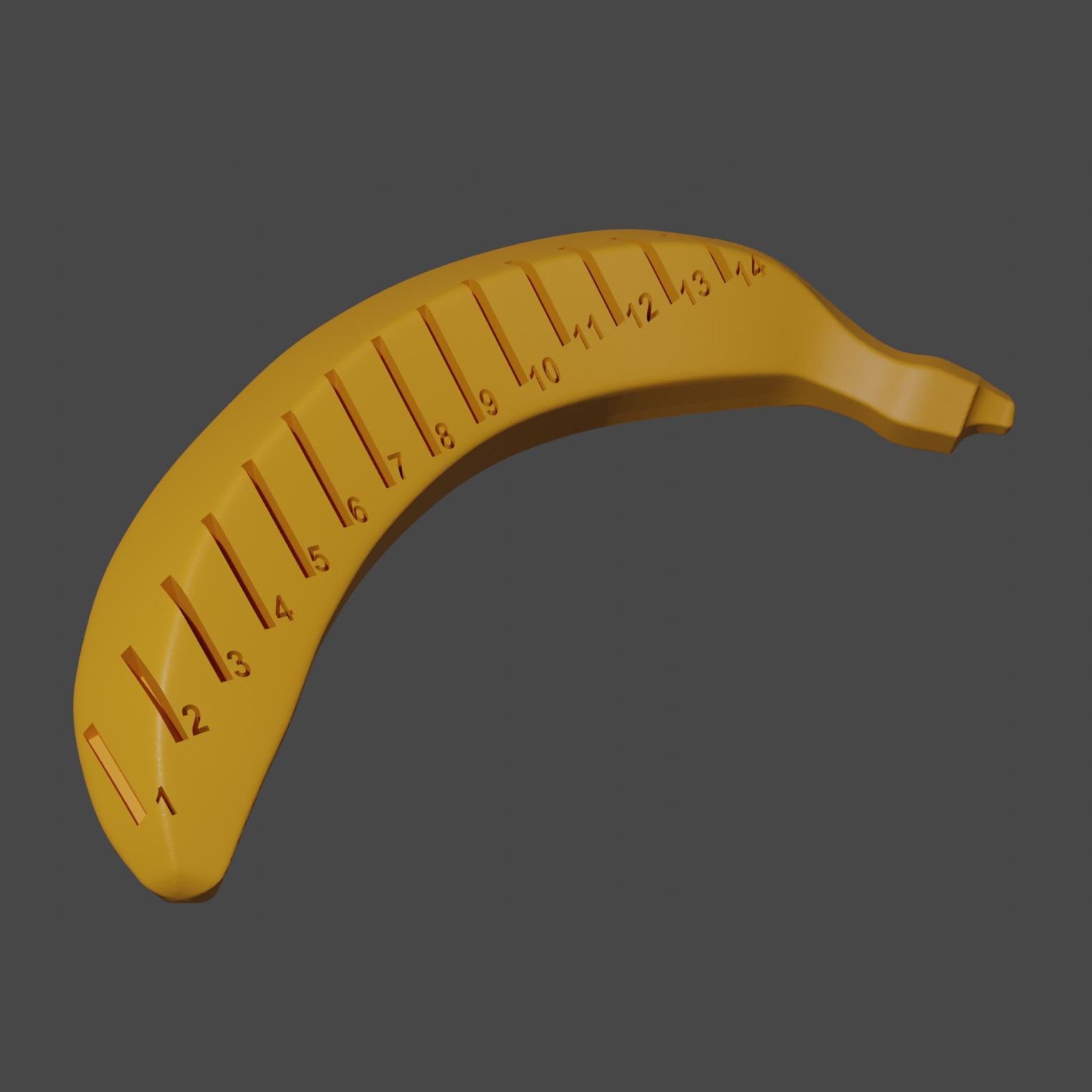 BKGCODE - BANANA AS SCALE
