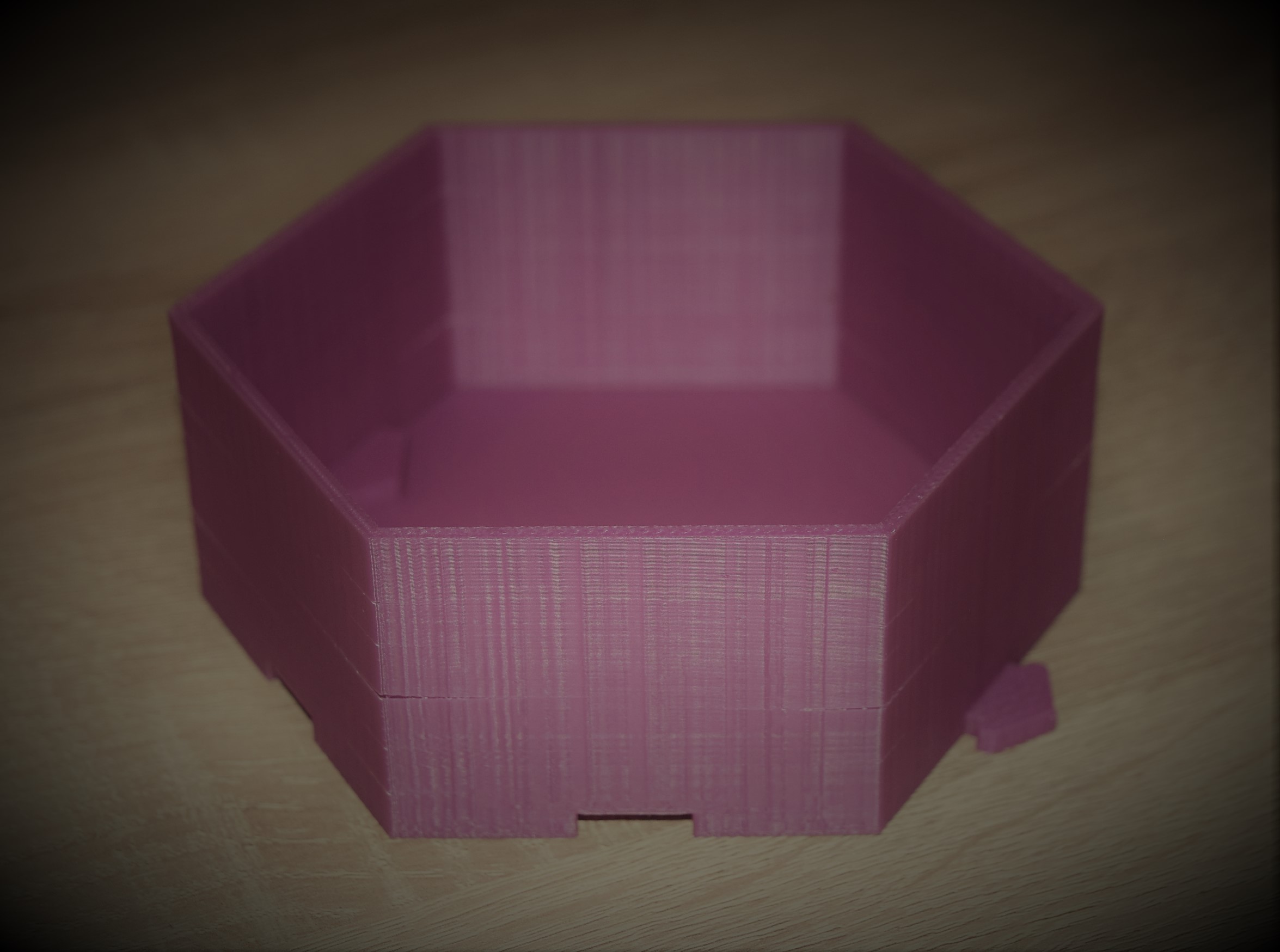 Modular Parametric Hexagon Storage Container